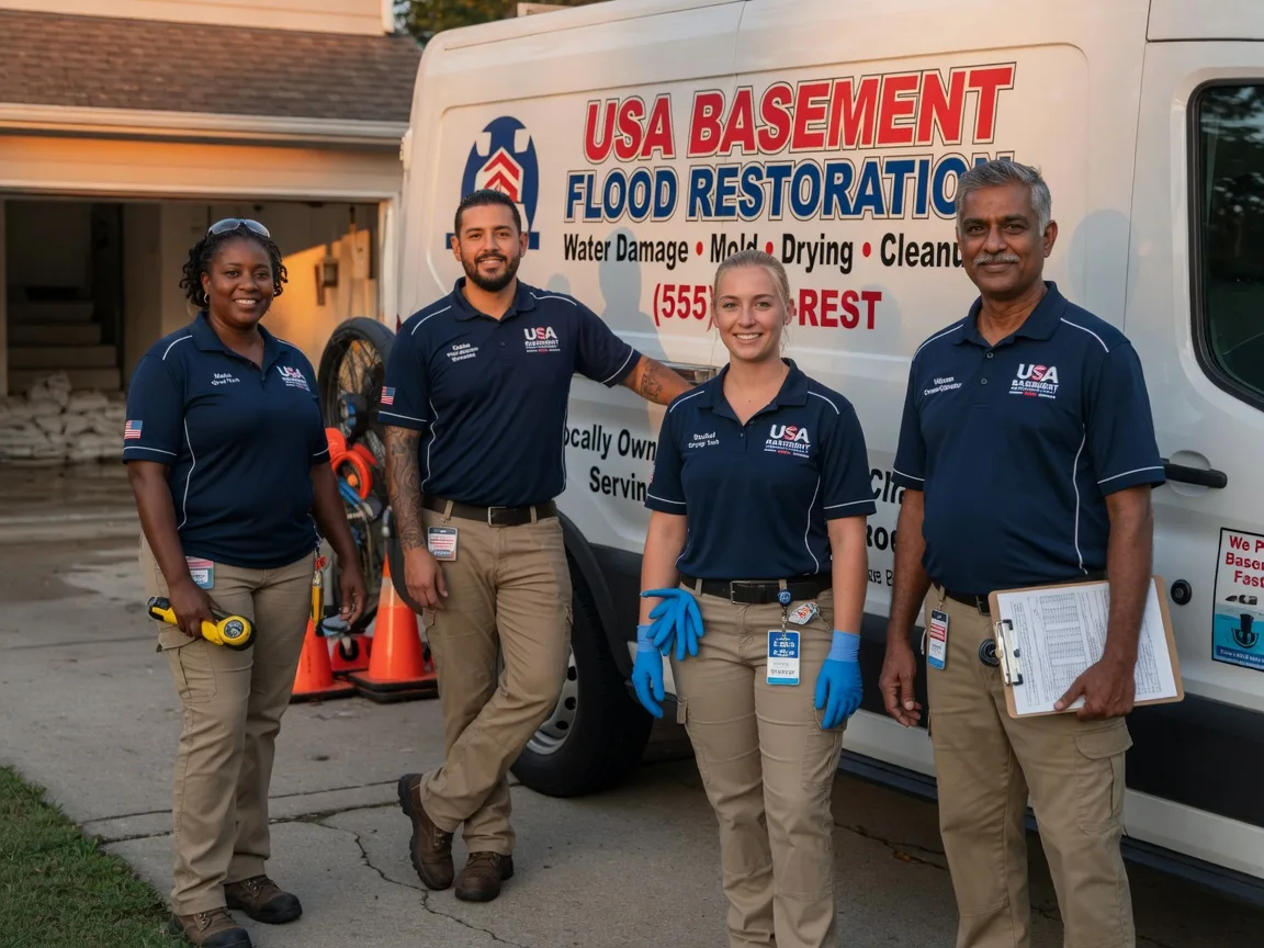 Basement Flood Cleanup company in Crooksville, OH